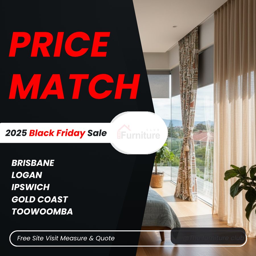 Redacted paid social ad creative for price match